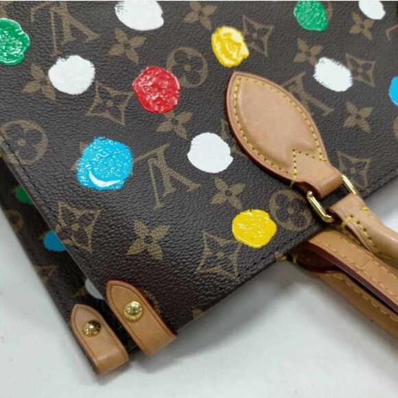 100% Authentic  Louis Vuitton OnTheGo MM Browns Monogram Tote Bag - Picture 8 of 16